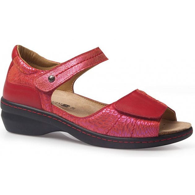 SANDALE MODE CALZAMEDI ROJO