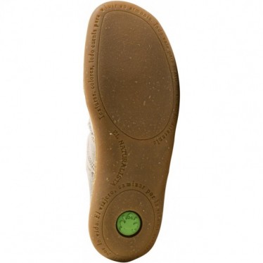SNEAKERS EN COTON BIOLOGIQUE EL NATURALISTA EL VIAJERO 5288T STONE