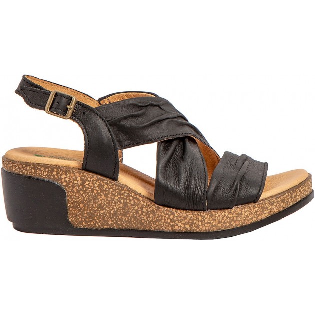 SANDALES FEUILLES EL NATURALISTA 5117 BLACK SANDALES FEUILLES EL NATURALISTA 5117 BLACK