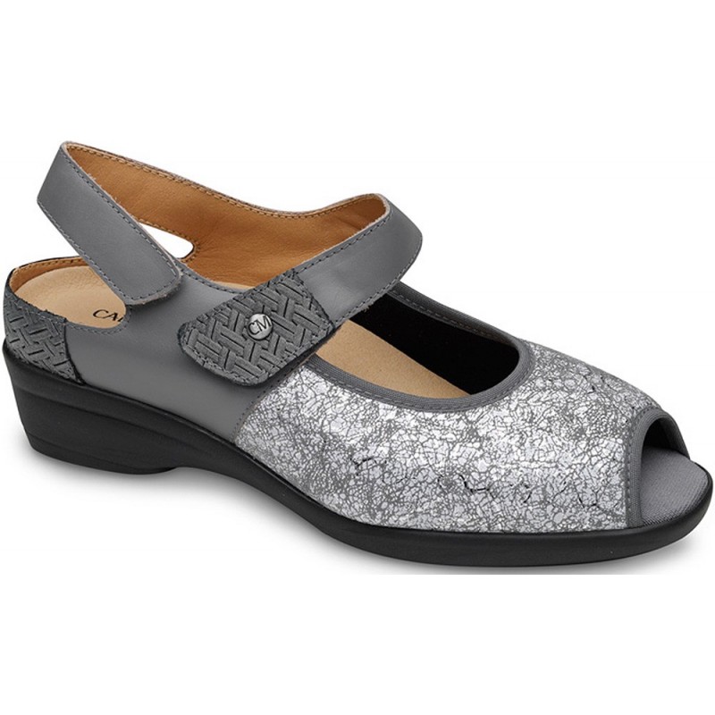SANDALES ORTHOPÉDIQUES CALZAMEDI 0784 ORTEILS MARTEAU GRIS