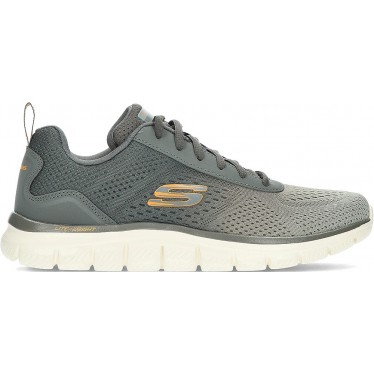 SKECHERS BASKETS TRACK RIPKENT 232399 OLIVE