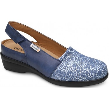 SANDALES ORTHOPÉDIQUES CALZAMEDI 0767 ÉLASTIQUE SPÉCIALE AZUL