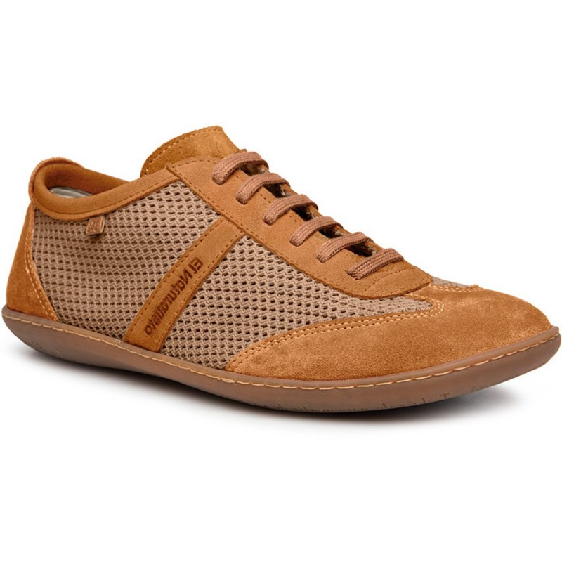 SNEAKERS EL NATURALISTA EL VIAJERO 5293 MULTI MATIÈRE TOFFEE