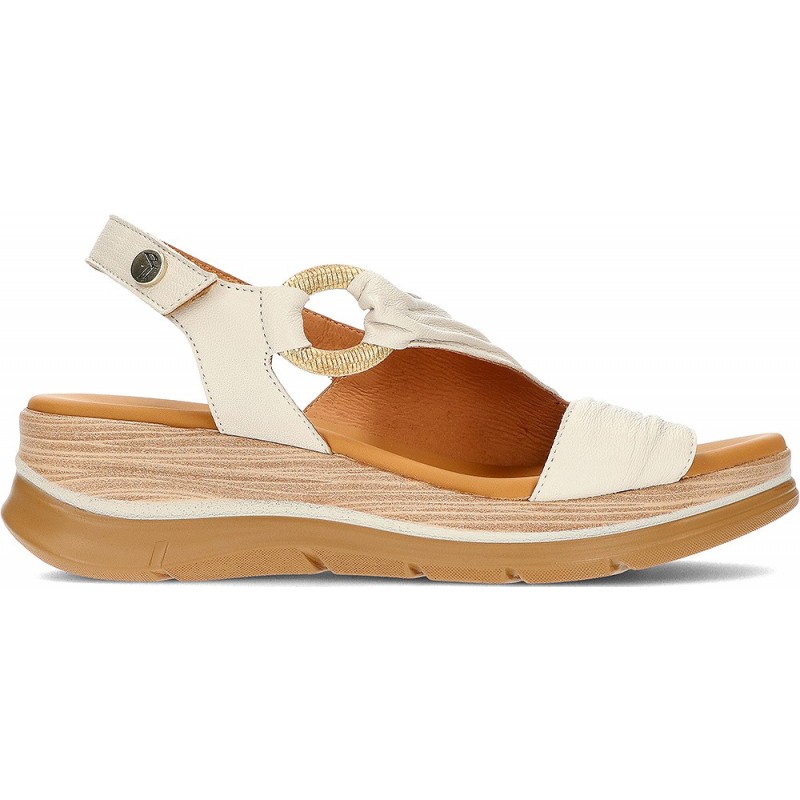 SANDALE URBAINE À CRÉAUX PAULA 24-662 BEIGE