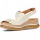 SANDALE URBAINE À CRÉAUX PAULA 24-662 BEIGE