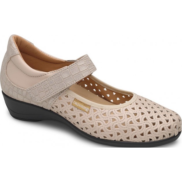 BALLETS ORTHOPÉDIQUES CALZAMEDI TRANSPIR 0780 BEIGE BALLETS ORTHOPÉDIQUES CALZAMEDI TRANSPIR 0780 BEIGE
