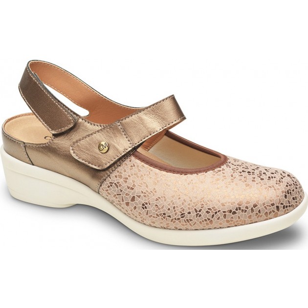 SANDALES ORTHOPÉDIQUES CALZAMEDI 0799 OIGNON ÉLASTIQUE COBRE