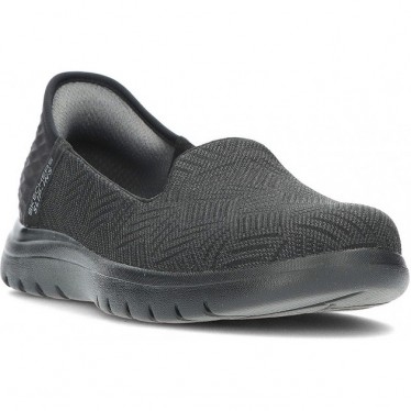 SKECHERS ON THE GO BALLERINAS FLEX 138182 BLACK