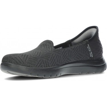 SKECHERS ON THE GO BALLERINAS FLEX 138182 BLACK