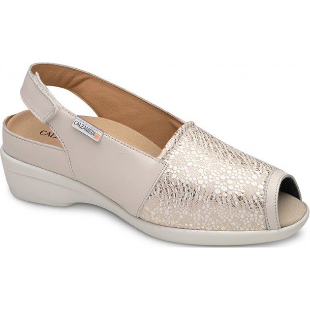 SANDALES ORTHOPÉDIQUES CALZAMEDI 0785 SEMELLES BEIGE SANDALES ORTHOPÉDIQUES CALZAMEDI 0785 SEMELLES BEIGE