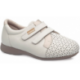 CALZAMEDI DOUBLE CHAUSSURE VELCRO CONFORTABLE BEIGE