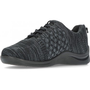 CHAUSSURES ORTHOPÉDIQUES POUR FEMMES CALZAMEDI 0752 NEGRO