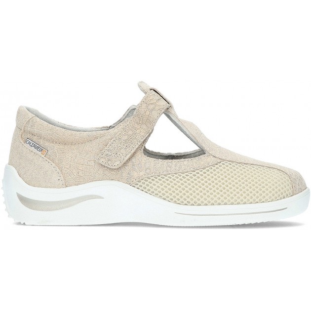CHAUSSURES MOYENNES DIABÉTIQUES 0766 BEIGE