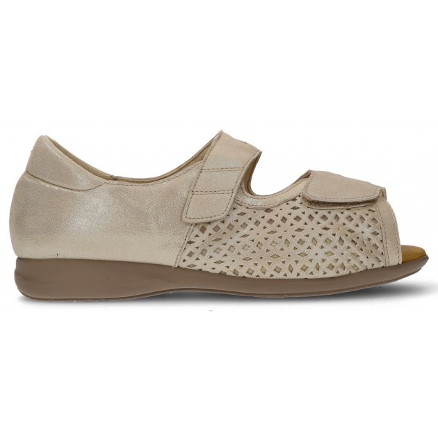 CALZAMEDI SANDALE ORTHOPÉDIQUE DE COUPE BEIGE CALZAMEDI SANDALE ORTHOPÉDIQUE DE COUPE BEIGE
