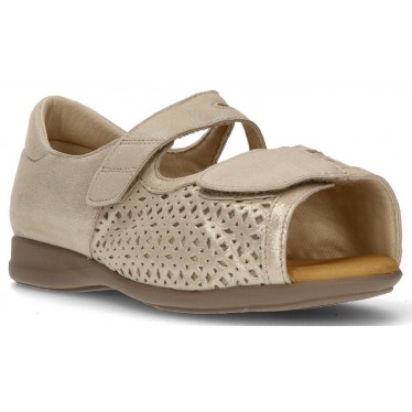 CALZAMEDI SANDALE ORTHOPÉDIQUE DE COUPE BEIGE