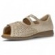 CALZAMEDI SANDALE ORTHOPÉDIQUE DE COUPE BEIGE