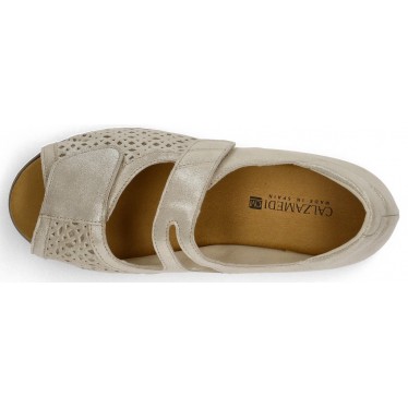 CALZAMEDI SANDALE ORTHOPÉDIQUE DE COUPE BEIGE
