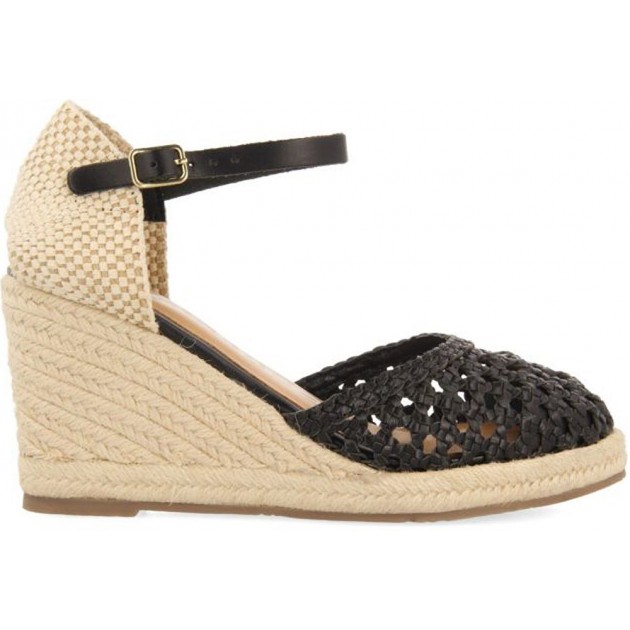 GIOSEPPO 72281 Sandales en cuir tressé Serignan NEGRO GIOSEPPO 72281 Sandales en cuir tressé Serignan NEGRO