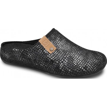 CHAUSSURES POUR FAIRE LE TOUR DE LA MAISON CALZAMEDI 6578 NEGRO