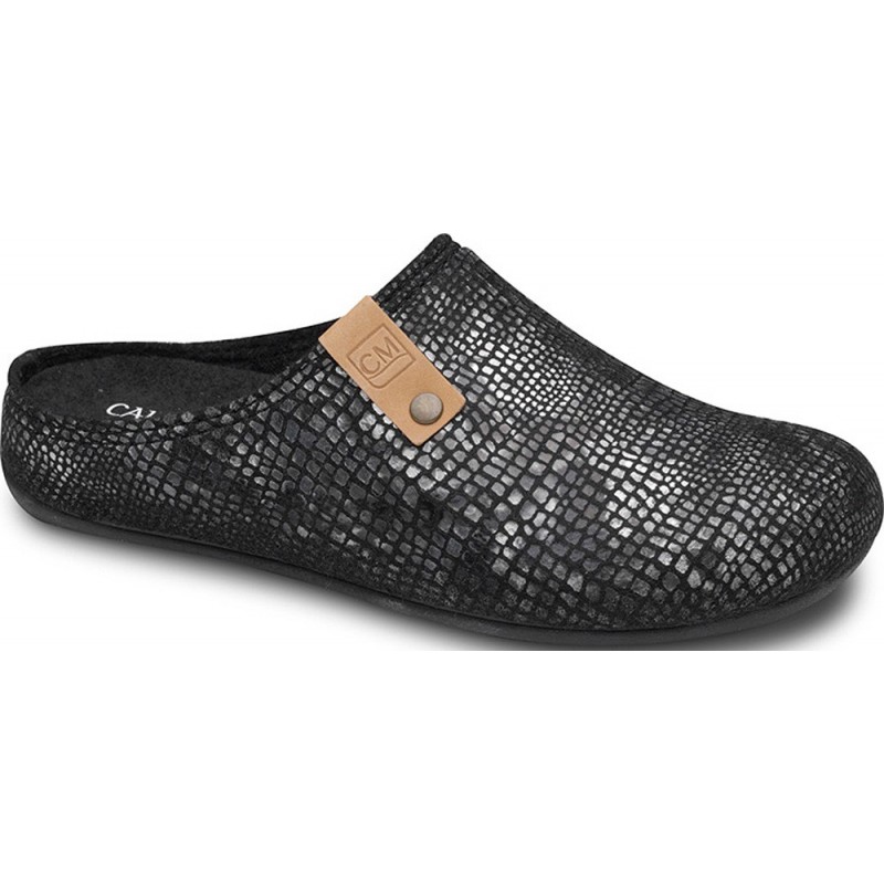 CHAUSSURES POUR FAIRE LE TOUR DE LA MAISON CALZAMEDI 6578 NEGRO