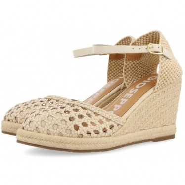 GIOSEPPO 72281 Sandales en cuir tressé Serignan OFF_WHITE