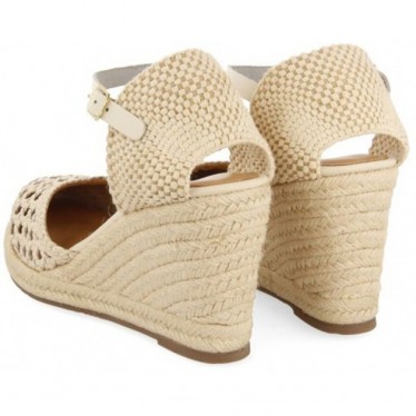 GIOSEPPO 72281 Sandales en cuir tressé Serignan OFF_WHITE