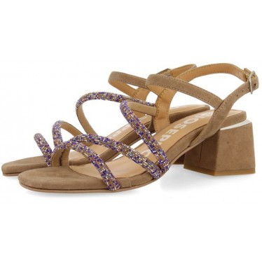Gioseppo 72144 Sandales Cakovec avec strass TAUPE