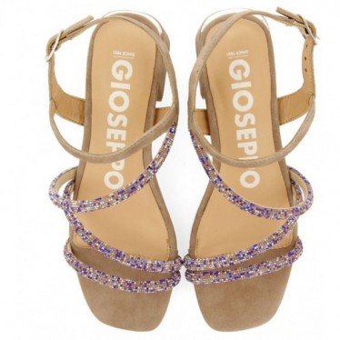 Gioseppo 72144 Sandales Cakovec avec strass TAUPE