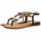 Gioseppo 72028 Sandales Nyssa avec strass NEGRO