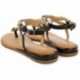 Gioseppo 72028 Sandales Nyssa avec strass NEGRO