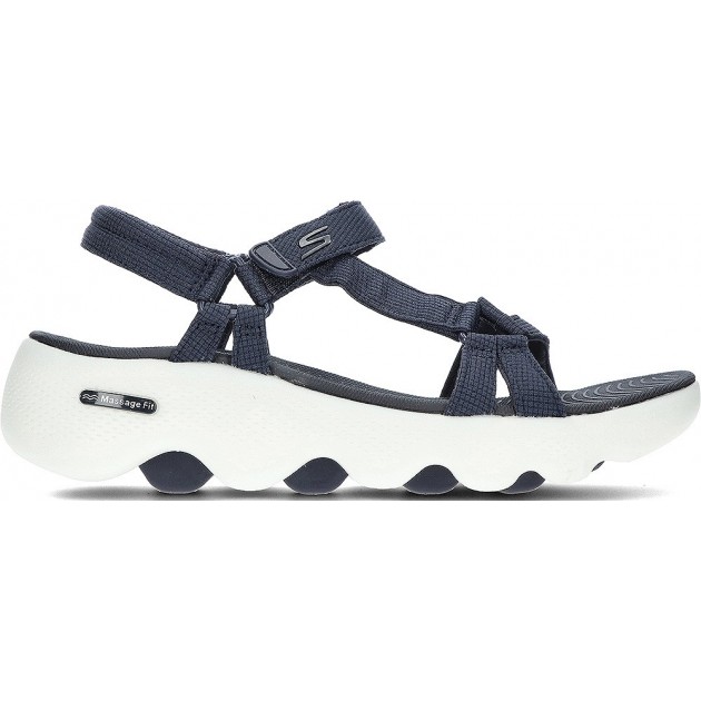 Skechers Go Walk Massage Fit Sandale 140654 NAVY Skechers Go Walk Massage Fit Sandale 140654 NAVY