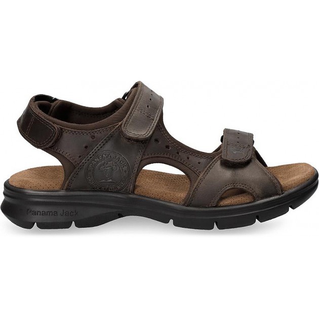 SANDALES PANAMA JACK SALTON BASICS BROWN_C1