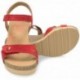 SANDALE PANAMA JACK JULIA RED_B54