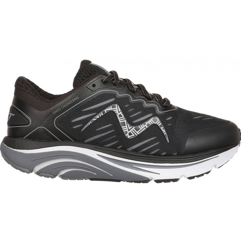 Chaussures de sport MBT mbt-2000 II à lacets 703030 M BLACK_SILVER