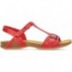 AFRODITE DE SANDALES INTERBIOS ROJO