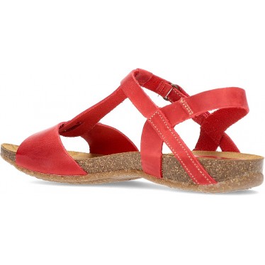 AFRODITE DE SANDALES INTERBIOS ROJO