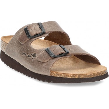 SANDALE CONFORTABLE INTERBIOS 7206-MM PARDO
