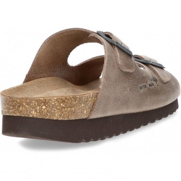 SANDALE CONFORTABLE INTERBIOS 7206-MM PARDO