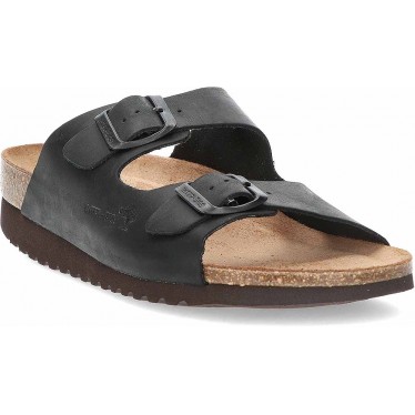 SANDALE CONFORTABLE INTERBIOS 7206-MM NEGRO