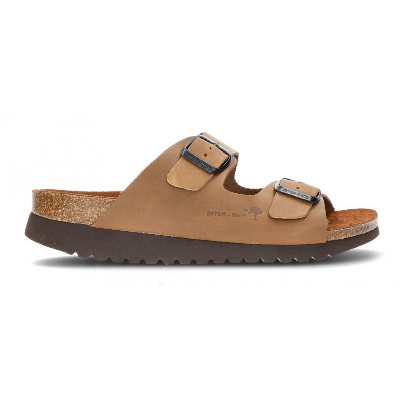 SANDALE CONFORTABLE INTERBIOS 7206-MM BEIG