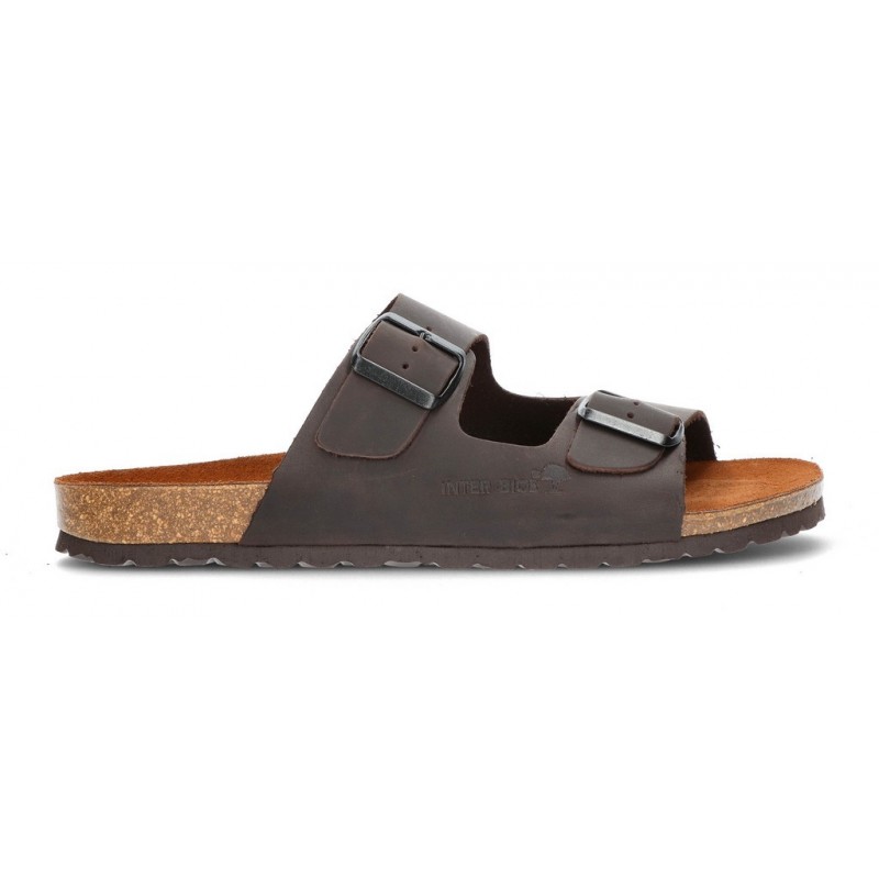 SANDALE CONFORTABLE INTERBIOS 9560 MOKA