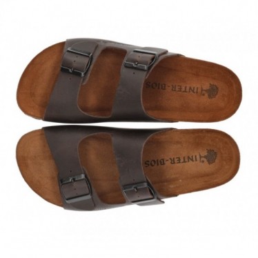 SANDALE CONFORTABLE INTERBIOS 9560 MOKA