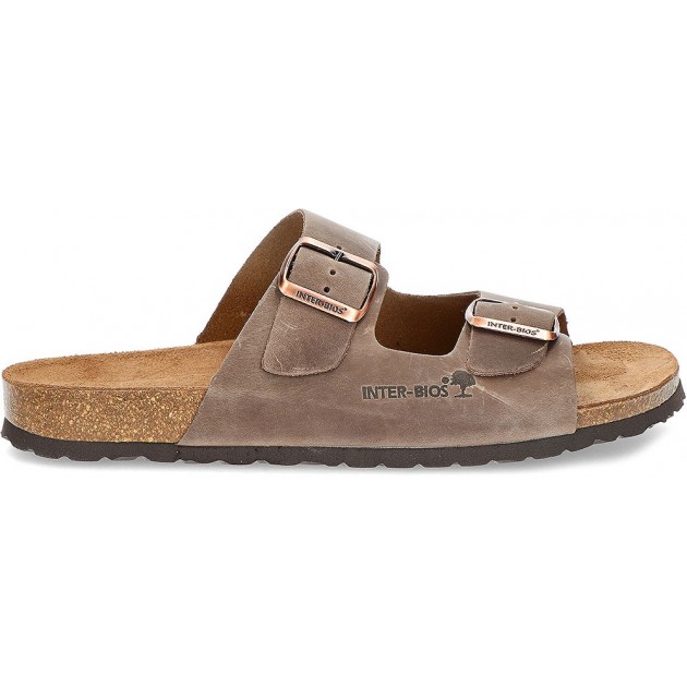 SANDALE CONFORTABLE INTERBIOS 9560 PARDO SANDALE CONFORTABLE INTERBIOS 9560 PARDO