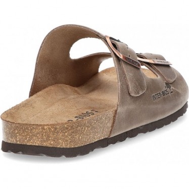 SANDALE CONFORTABLE INTERBIOS 9560 PARDO