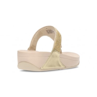 SANDALES FITFLOP EMBELLI CRISTAUX LULU PLATINO