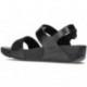 SANDALES FITFLOP SANGLE ARRIÈRE EN CRISTAL LULU NEGRO