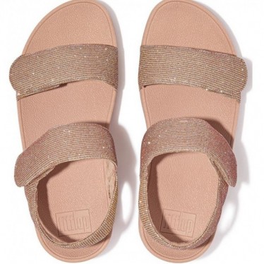 SANDALES FITFLOP LULU ADJ SHIMMERLUX GA2 ROSE_GOLD