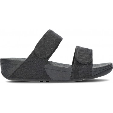 FitFlop FZ9 Lulu - Sandales ajustables Shimmerlux BLACK