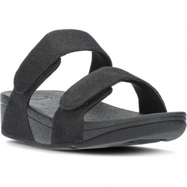 FitFlop FZ9 Lulu - Sandales ajustables Shimmerlux BLACK