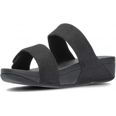 FitFlop FZ9 Lulu - Sandales ajustables Shimmerlux BLACK